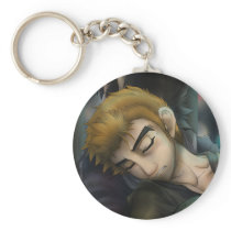 Sleeping Aiden Keychain