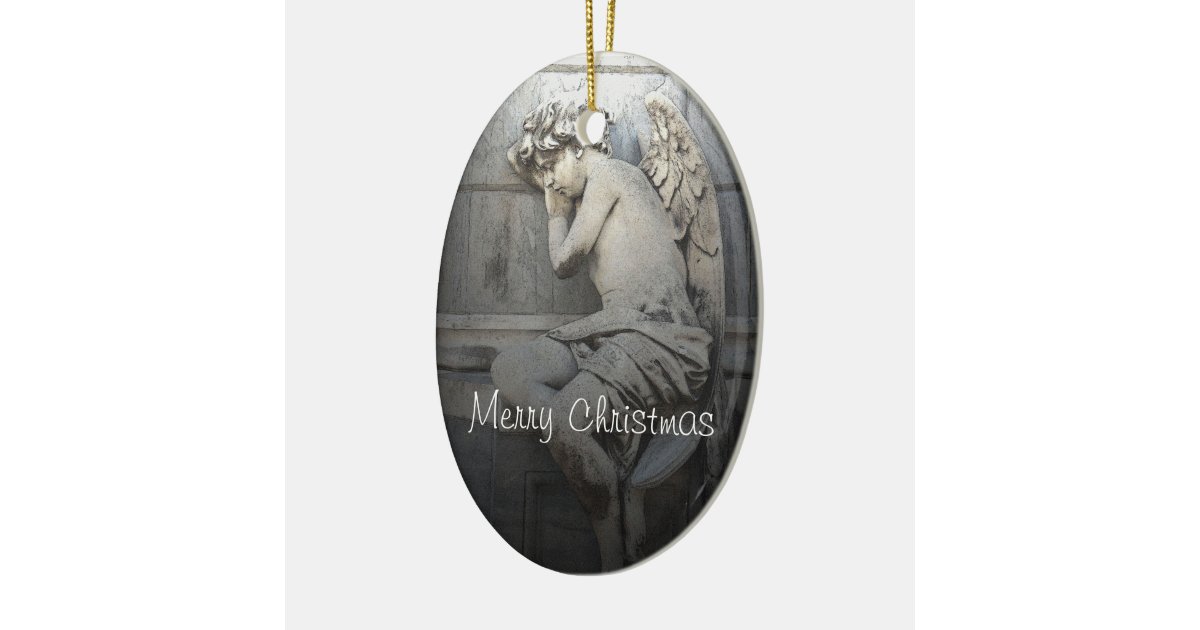 sleeping angel christmas ornament zazzle sleeping angel christmas ornament zazzle