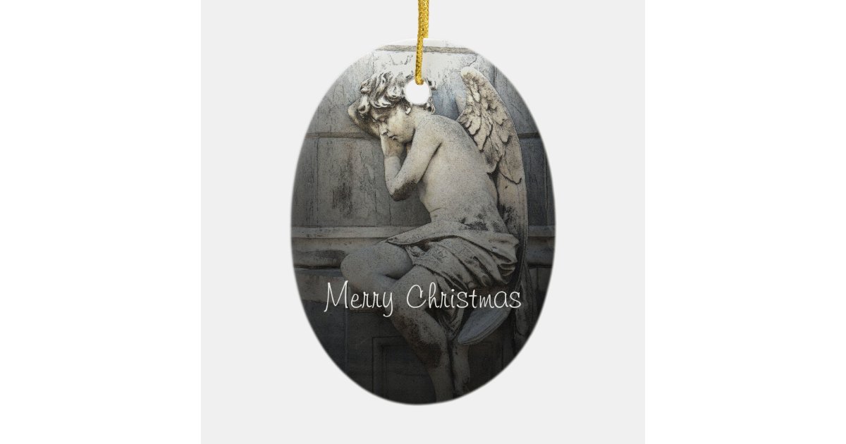sleeping angel christmas ornament zazzle sleeping angel christmas ornament zazzle