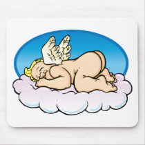 Sleeping Angel mousepads
