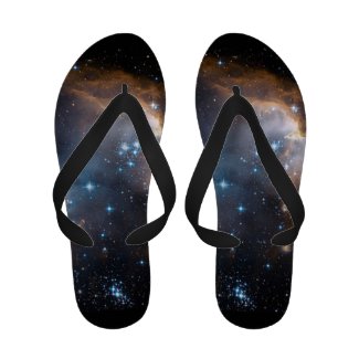 Sleeping Angel Star Cluster Flip-Flops