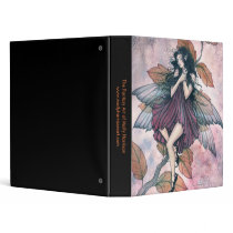 Sleeping Autumn Fairy Binder