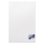 Sleeping Baby Blue version design Personalized Stationery