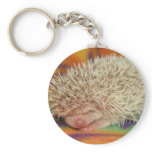 sleeping baby keychain