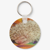sleeping baby keychain