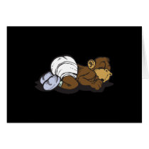 sleeping baby monkey