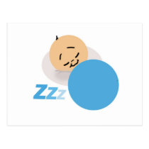 Sleeping Baby Postcard postcards