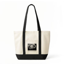 Sleeping Baby Rat Tote bags