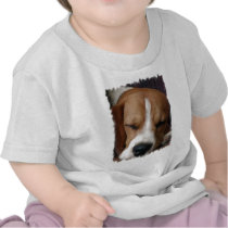 Sleeping Beagle Baby T-Shirt