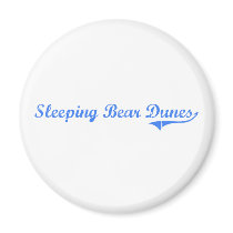 Sleeping Bear Dunes Michigan Classic Design Magnets