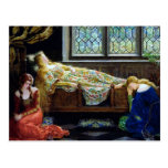 Sleeping Beauty and the Maidens Post Card