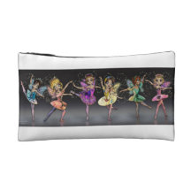 Sleeping Beauty Ballet Fairies Mini Bag Makeup Bags