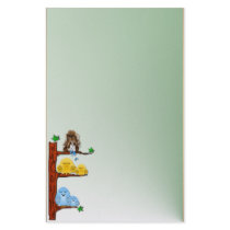 Sleeping Birds Stationery