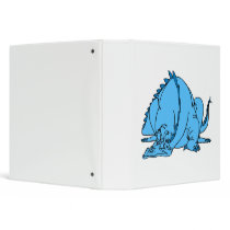 Sleeping Blue Dragon Binder
