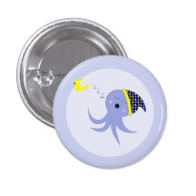 Sleeping Blue Octopus