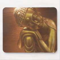 Sleeping Buddha mousepads by almawad Sleeping Buddha mousepads
