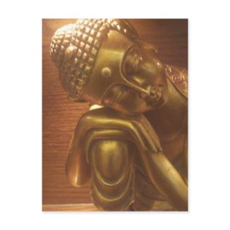 Sleeping Buddha postcard