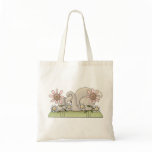 Sleeping Bunny Rabbit Canvas Bags