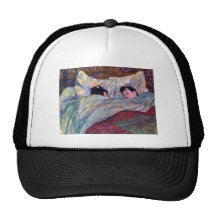 Sleeping by Toulouse-Lautrec Trucker Hat