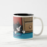 Sleeping Cat and Mice Mug mug