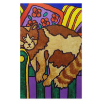 Sleeping Cat by Piliero stationery by piliero Sleeping Cat by Piliero stationery