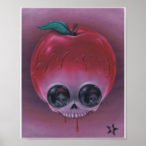 artsprojekt, coallus, michael, banks, sleeping, death, snow, white, poison, apple, skull, halloween, horror, creepy, cute, art, paleface, Viktor Vasnetsov, false fruit, Charles Perrault, hyoscyamine, Brothers Grimm, cooking apple, enchantment, dessert apple, human death, poisonous substance, cassite, Saint Petersburg, kassite, semite, white anglo-saxon protestant, wrongful death, elamite, written language, cyberart, plastic art, Poster with custom graphic design