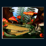 Sleeping Dragon Fantasy Art postcards