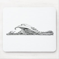 Sleeping Dragon Mousepad by geo_barr Sleeping Dragon Mousepad