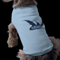 Sleeping Dragonette (Blue) Pet Apparel pet clothing