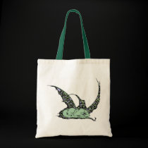 Sleeping Dragonette (Green) Bags by Azodnem Sleeping Dragonette (Green) Bags