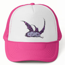 Sleeping Dragonette (Purple) Caps Mesh Hat