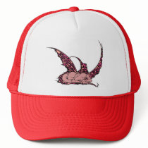 Sleeping Dragonette (Red) Caps Hats