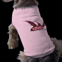 Sleeping Dragonette (Red) Pet Apparel pet clothing