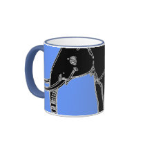 SLEEPING ELEPHANT COFFEE MUG
