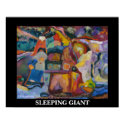 SLEEPING GIANT - PRINT by seapearls SLEEPING GIANT - PRINT