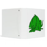 Sleeping Green Dragon 3 Ring Binder