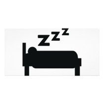 sleeping icon photo cards