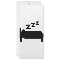 sleeping icon rack cards