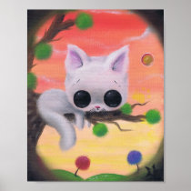 artsprojekt, coallus, michael, banks, kitten, cat, sleep, creepy, cute, big, eye, art, rapid eye movement sleep, stimulus (physiology), paradoxical sleep, consciousness, voluntary muscle, shuteye, wakefulness, rapid eye movement, hibernation, nonrapid eye movement sleep, coma, orthodox sleep, anabolic, nrem sleep, hypothermia, nrem, euthermia, nonrapid eye movement, graphic art, artificial flower, oculus sinister, ocellus, fine art, sense organ, cyberart, sensory receptor, Poster with custom graphic design