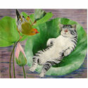 sleeping kitten photo sculptures by zhenlian sleeping kitten photo sculptures