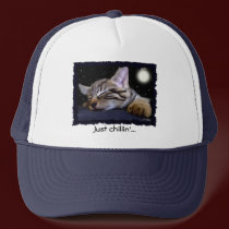 SLEEPING KITTY Collection hats by RavenSpiritPrints SLEEPING KITTY Collection hats