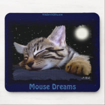 SLEEPING KITTY Collection mousepads by RavenSpiritPrints SLEEPING KITTY Collection mousepads