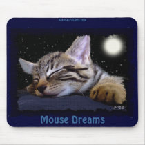 SLEEPING KITTY Collection mousepads by RavenSpiritPrints SLEEPING KITTY Collection mousepads