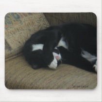 Sleeping Kitty Mousepad mousepads