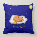 Sleeping Kitty Pillow