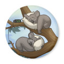 Sleeping Koala Magnet
