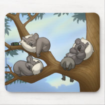 Sleeping Koala Mousepad by stlewis75 Sleeping Koala Mousepad