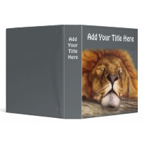 Sleeping Lion binders by Felidae52 Sleeping Lion binders