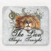Sleeping Lion mousepads by catanddog Sleeping Lion mousepads