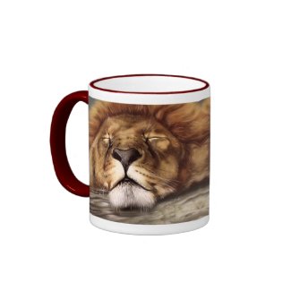 Sleeping Lion mug